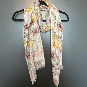 Loft floral scarf